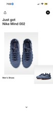 Size 14 - Nike Mind 002  Mens Thunder Blue Chrome HQ4308-400