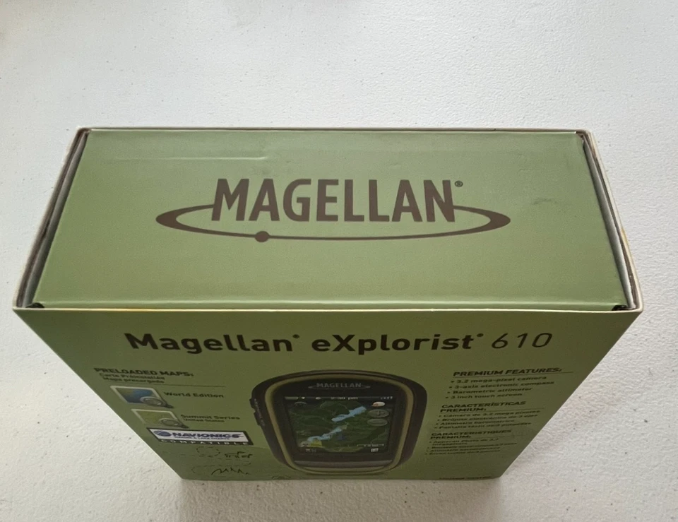 Magellan eXplorist 610 Waterproof Hiking GPS - NEW - Image 2 of 4
