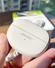 Bose Ultra Open Ear Clip Bluetooth Earbuds White New Sealed Comfort Open Ear