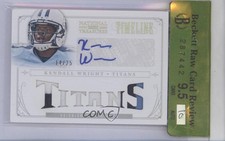 2013 Panini National Treasures Team Nickname Prime 14/25 Kendall Wright Auto 1j6