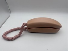 Vintage PINK Rotary Trimline Desk Telephone BELL SYSTEM 60s