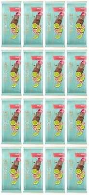 16 PERGALE Milk Chocolate Bars with Lime & Himalayan Salt 85g 3oz