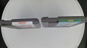 Lot of 2 NES Games (Play Action Football, Hoops) (Nintendo Entertainment System)