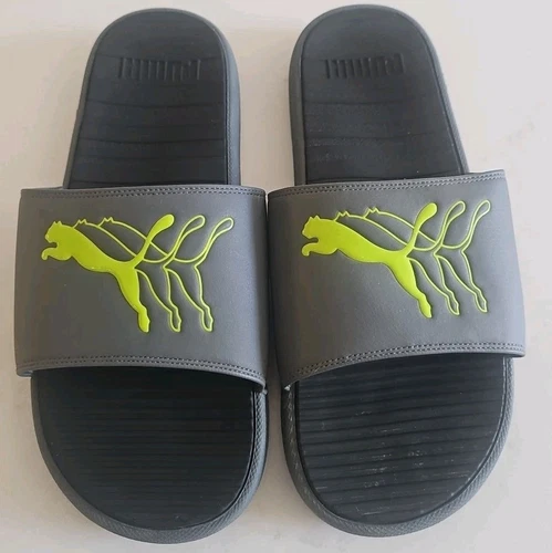 Sandalo Slide Uomo Grigio Tg. 11 Puma