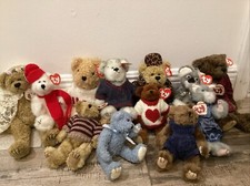 Lot Of 11 Great Condition Bears Ty Attic Treasures Tyrone Has A Broken Leg