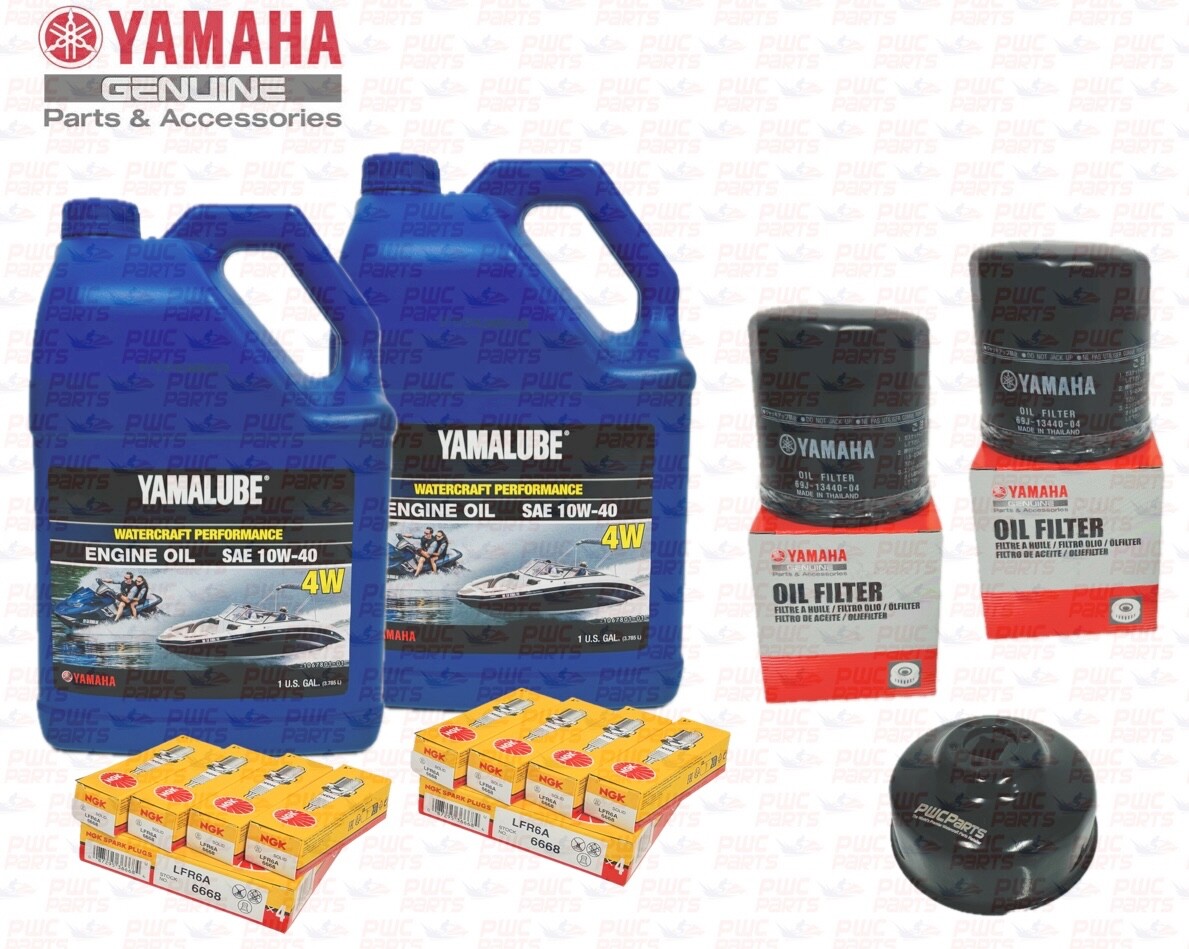 YAMAHA OEM Oil Change Kit SX250 AR250 252S 252 SD SE NGK Spark