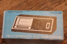 Radio Shack MICRONTA Field Strength and SWR Tester 21-525B  working