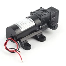 DC 24V 80W Diaphragm Pump Water Transfer Pump Electric Diaphragm Pump with Au...