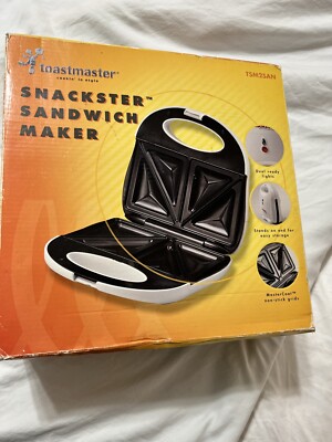 Sandwich Maker Toastmaster Snackster TSM2SAN NEW IN ORIGINAL OPEN BOX