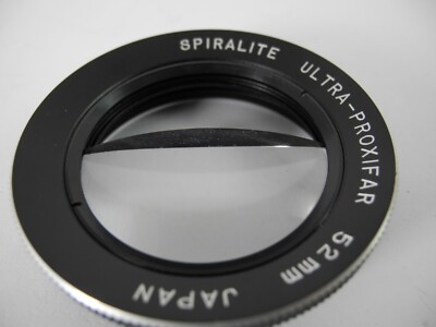 SPIRALITE ULTRA- PROXIFAR 52MM LENS VERY HARD TO FIND ITEM CLEAN