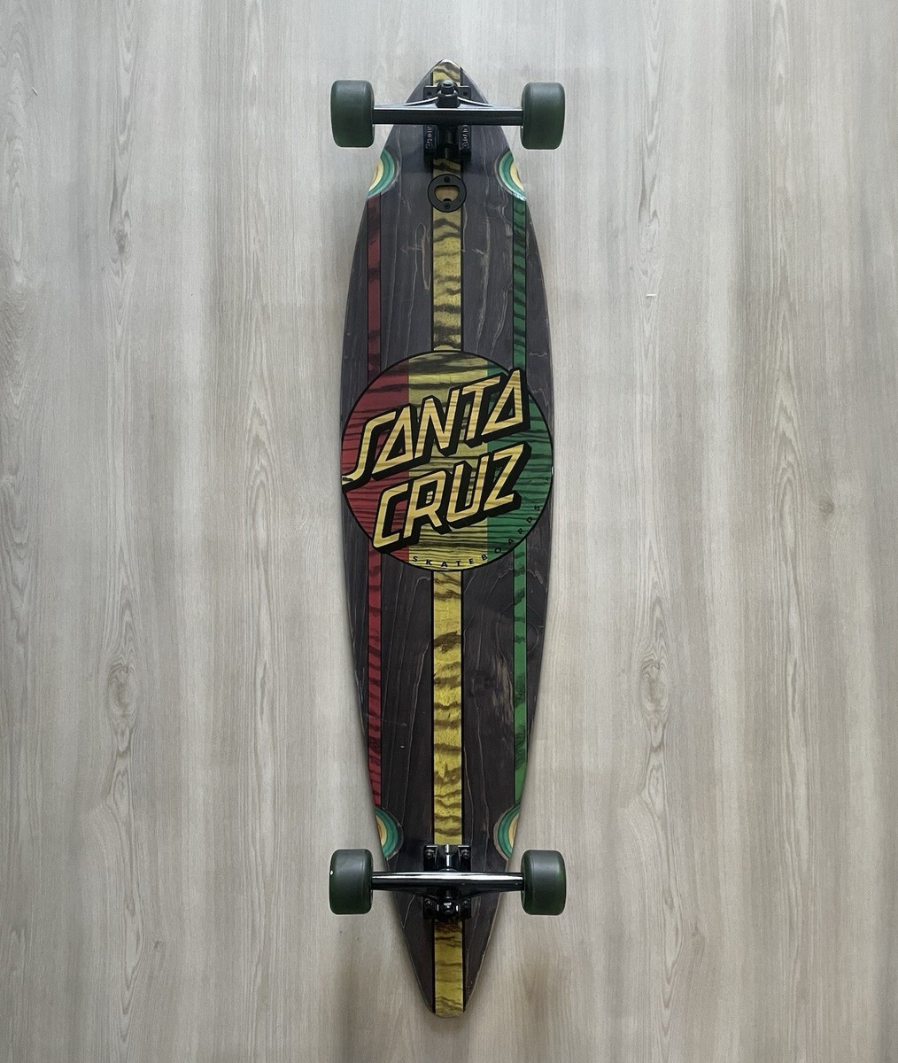 Santa Cruz Rasta Pintail Cruzer Longboard 43” | eBay