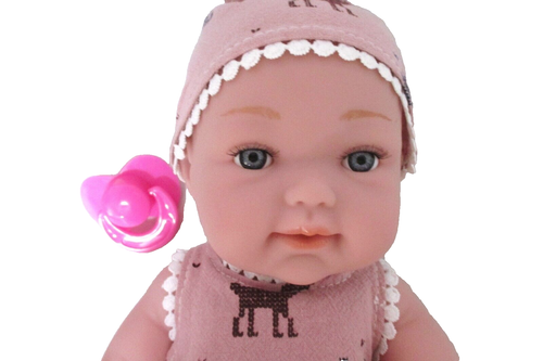 12" Baby Doll With Outfit & Pacifier - Picture 5 of 10