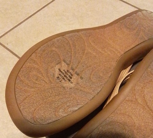 Kenneth Cole Womens Sandals Petal Glam LE Size 7.5 - Picture 6 of 6