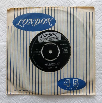 Ben E. King - How Can I Forget Original 1963 VG. Condition 7'' Single Vinyl.