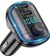 Transmisor de FM Bluetooth Para Carro Auto Radio Aux Manos Libres Adaptador
