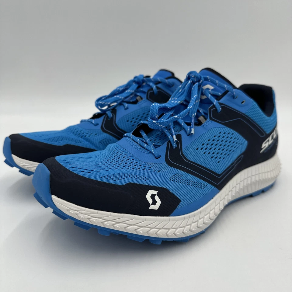 Zapato de Trail Scott Kinabalu Ultra RC Para Hombre-Azul Atlántico/Azul Medianoche-Talla 9.5-NUEVO Foto 3 de 4