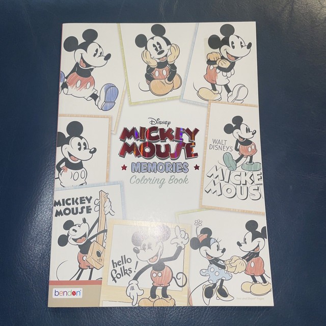Disney Mickey Mouse Memories Coloring Book Bendon 2018 One Sided Prints for sale online | eBay