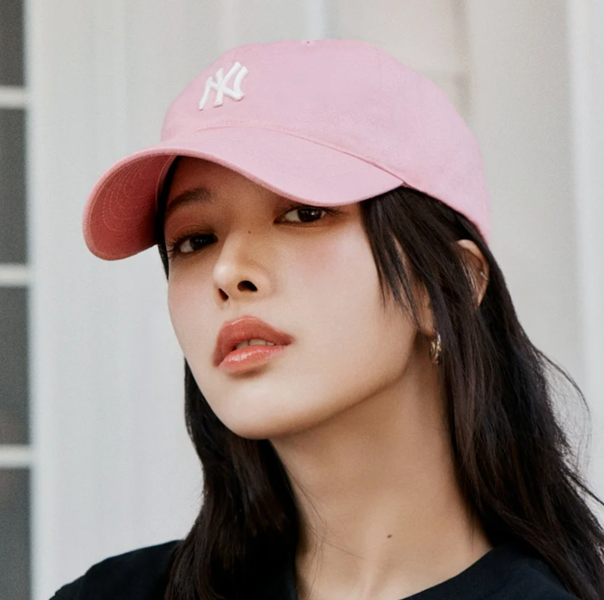 キャップ MLB Korea Rookie Unstructured Ball Cap NY Pink 3ACP7701N-50P MLB Korea Rookie Unstructured Ball Cap New York Yankees