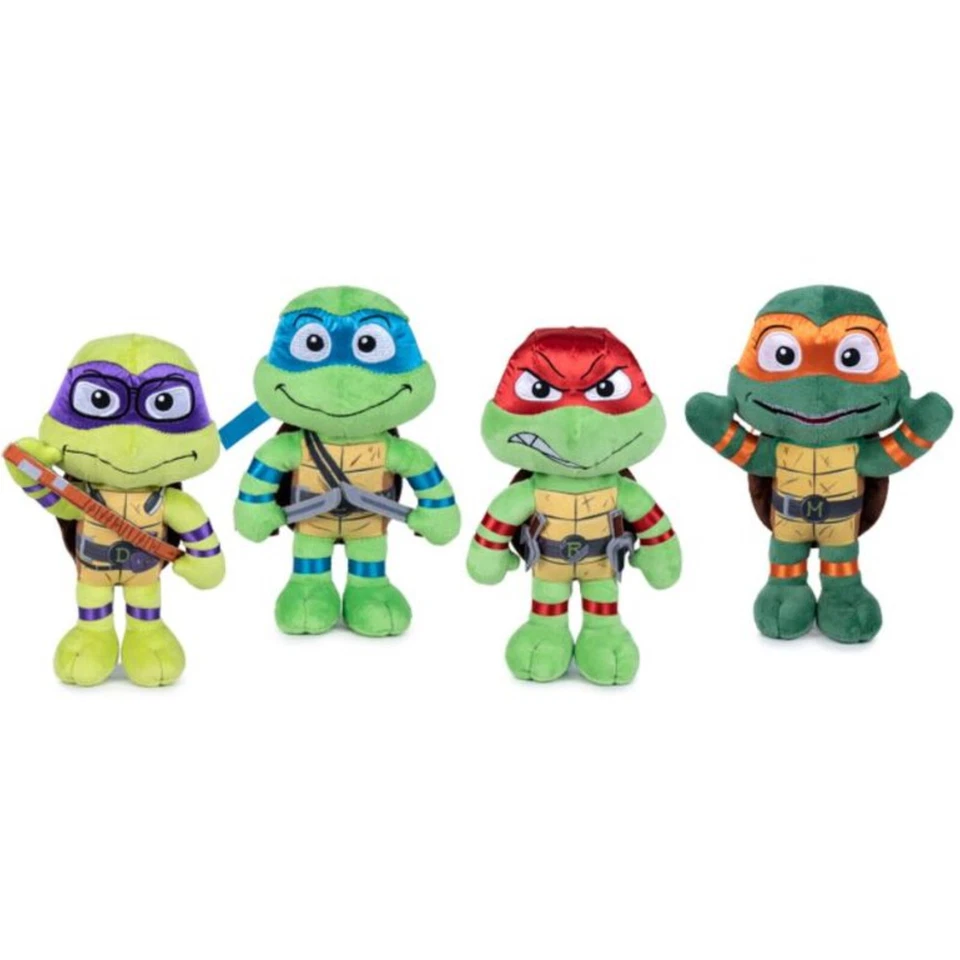 Ninja Turtles 30 cm Stofftier Nickelodeon Teenage Mutant Hero Turtles Plüschtier