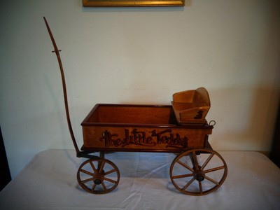 little wooden wagon