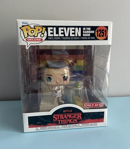Funko Pop Deluxe Stranger Things #1251 Eleven In Rainbow Room - Target Exclusive
