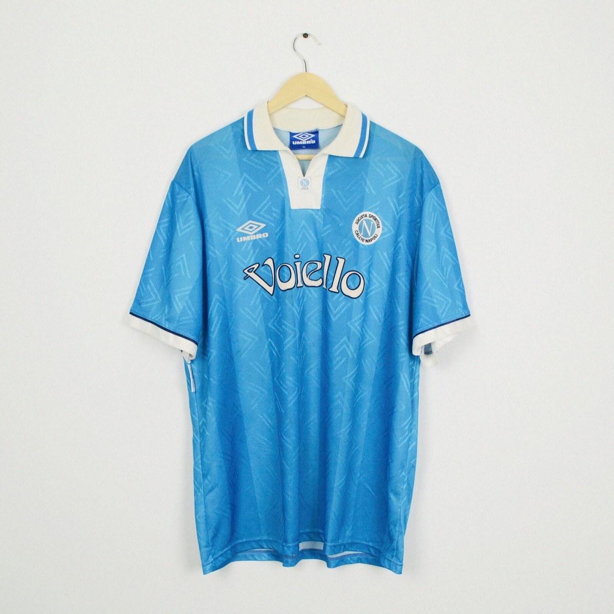 1993-94 Umbro Napoli Home Shirt XL | eBay UK