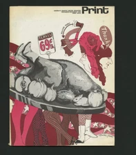 1965 Annual Report Design PRINT Mag. Milton GLASER Paul RAND George TSCHERNY