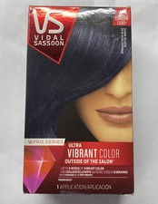 VS Vidal Sassoon London Luxe Permanent Hair Color 1BB Midnight Muse Blue