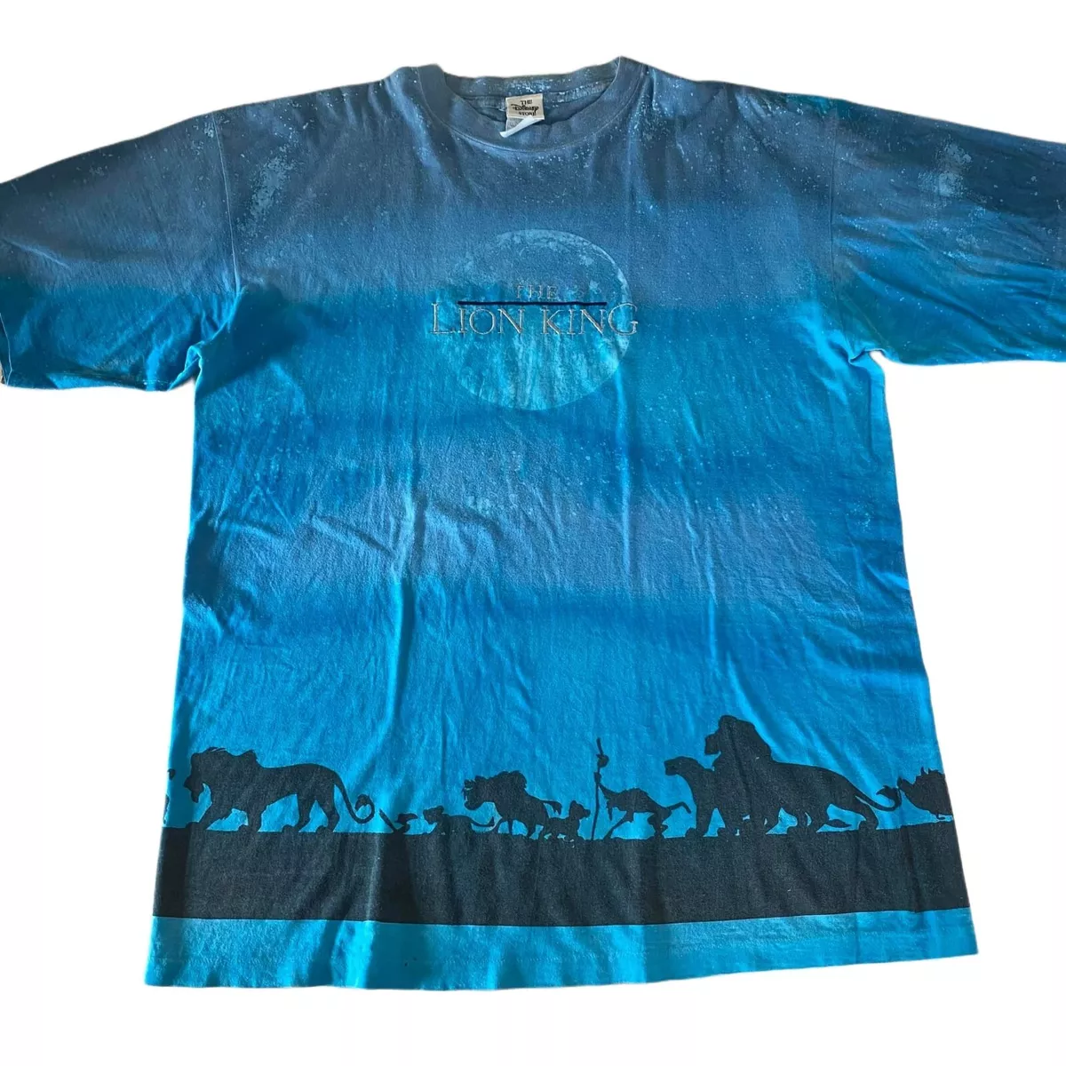 Rare Vintage 90s The Lion King Disney Movie Promo AOP T Shirt XL Grail