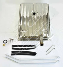1956 Ford Passenger Stainless steel gas fuel tank W/ Sending Unit & Strap kit