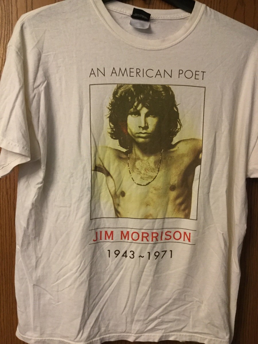 Jim Morrison Rainbow Face The Doors Rock T-Shirt Officiel Hommes