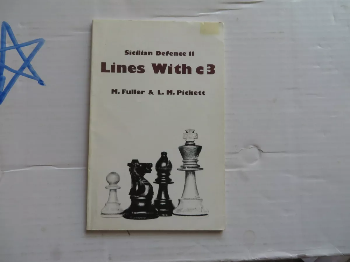 Vintage Allan Troy Chess Book-Ed #9 Sicilian Defense with 2.c3 Chess Player  2/3