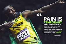 Motivational Quotes Sport Athlete Inspirational Saying Wall Art - POSTER 20"x30"