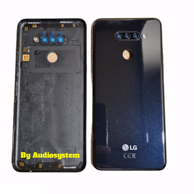 Cover Posteriore Con Vetrino Fotocamera Per Xiaomi Mi 10 Lite 5G, Colore Blu, Nuova