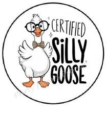 CERTIFIED SILLY GOOSE ENVELOPE SEALS LABELS STICKERS PARTY FAVORS