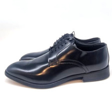 Men's Angelo Pallotta Abrasive Lace Up Shoes Navy Blue mod. 0201