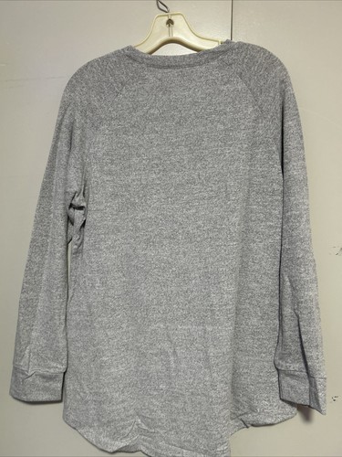 Womens Casual Color Block Long Sleeve Round Neck Size M - Picture 2 of 7