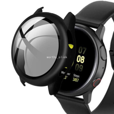 For Samsung Galaxy Watch Active 2 44mm 40 Hard Case Full Cover Screen Protector