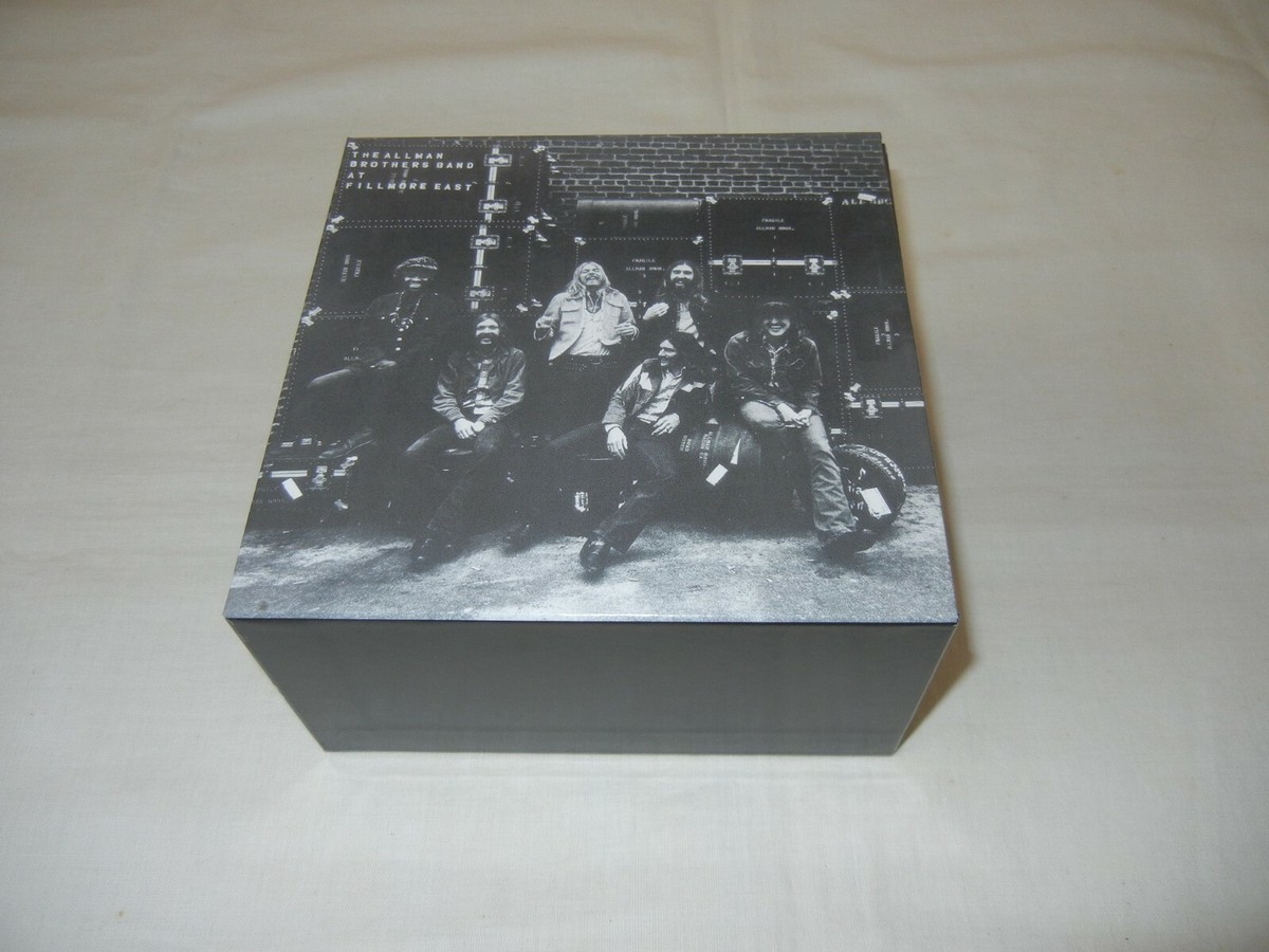 allman brothers band (RARE!!CD収納用木箱!!) これぞ一生もの！未発表含む豪華10枚組BOXハードケース付