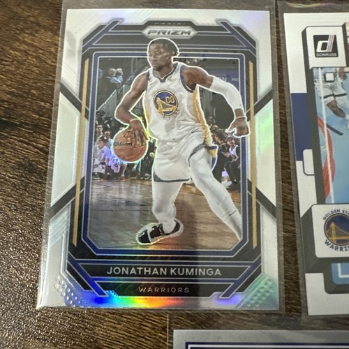 Lotto 3 carte Jonathon Kuminga 2022-23 Prism Donruss Hoops - Foto 2 di 8
