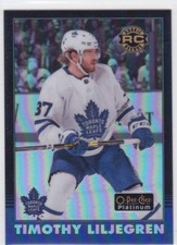 20/21 PLATINUM..TIMOTHY LILJEGREN..RETRO BLACK..RC..PACK WARS..SP..MAPLE LEAFS