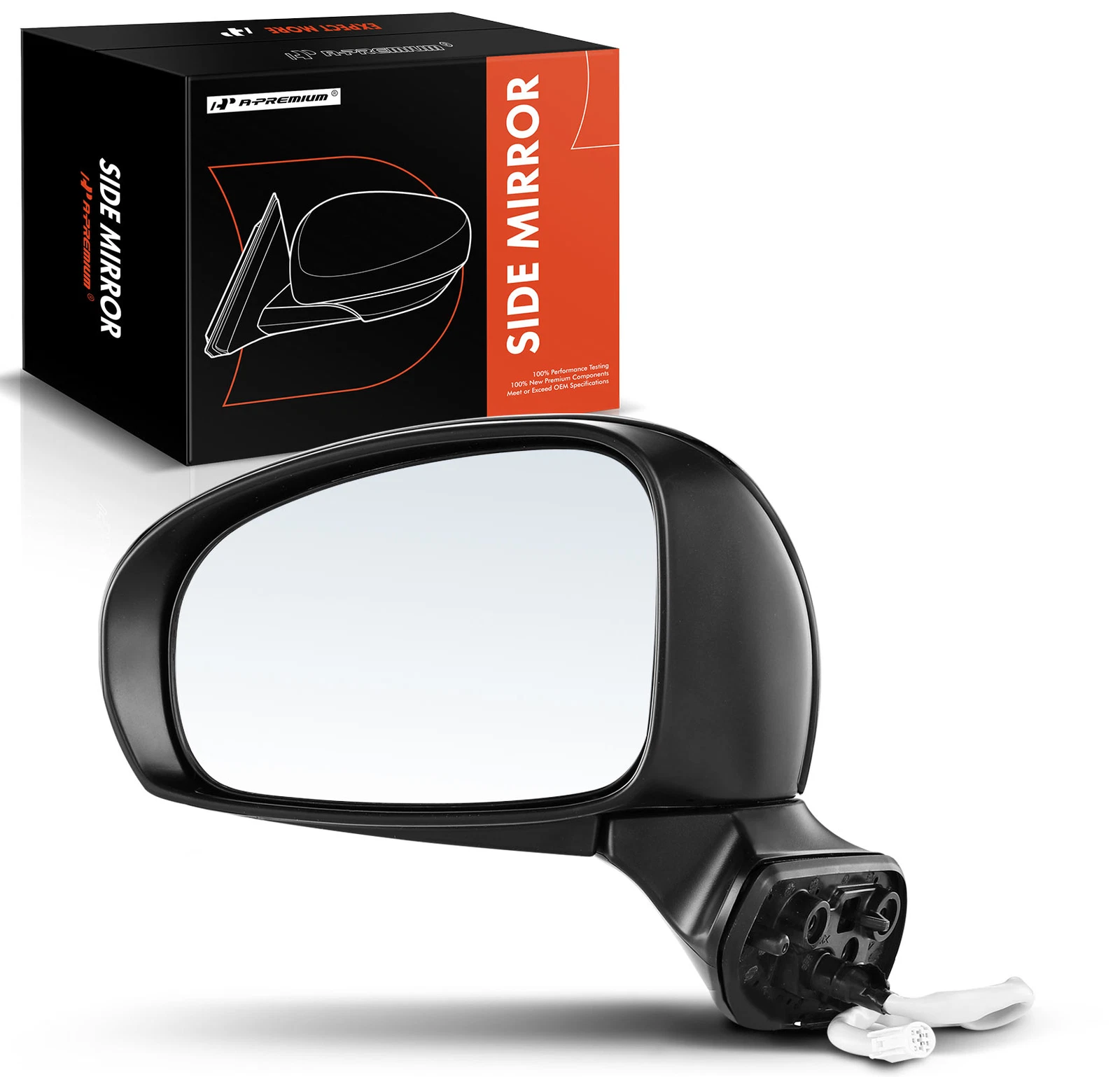 A-Premium Driver Power mirror Manual Fold Heated for Toyota Prius 12-17 L4 1.8L