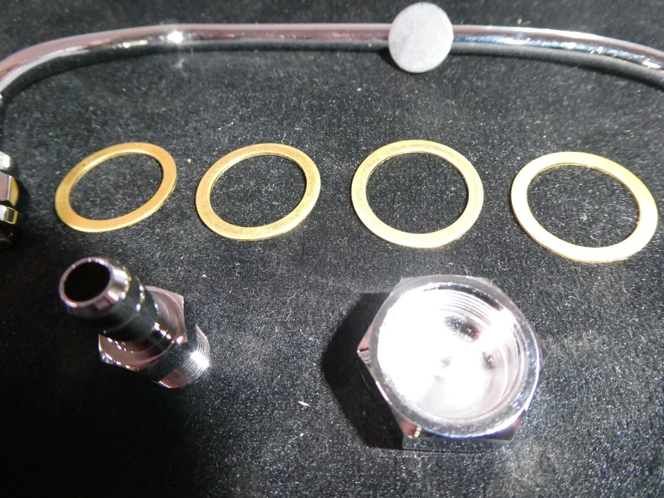 Отключатель топливного крана Harley FL подходит для замены старого стержня V-Twin 1940-65 годов выпуска 38-0202 E8 - Изображение 4 из 4