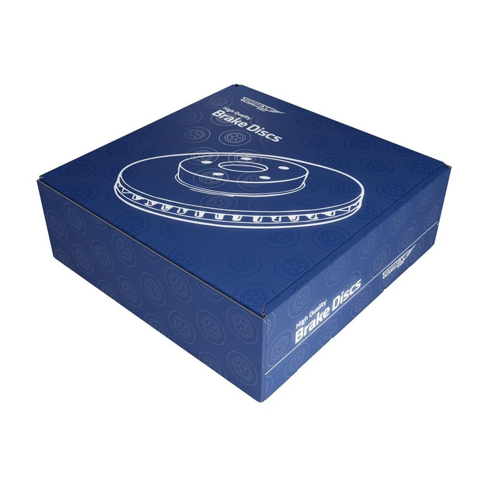 2x Les disques de frein (avant) pour Fiat Idea Monospace (2003-2012) - Photo 2/4