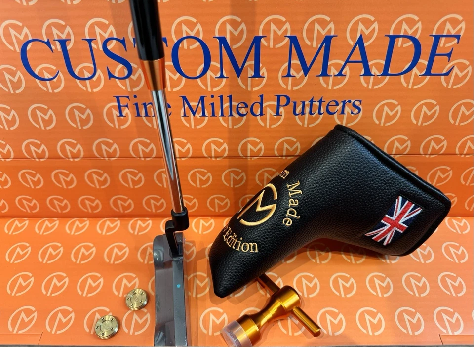 PUTTER GRAPHITE SHAFT  MILLED FACE 35" Paddle Grip BLACK Like SCOTTIE - Image 3 of 4