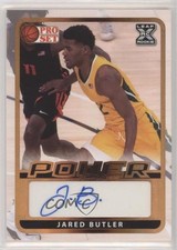 2021-22 Leaf Pro Set Power Base Auto Jared Butler #BA-JB1 Auto 1b8