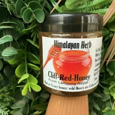 Wild Himalayan Honey Red Honey Nepal Honey 150 Gram From Lumjang Nepal Honey
