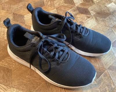 adidas Laufschuhe Lite Racer leichter Sneaker Gr. 39 US 8 UK 6 1/2 schwarz weiß