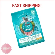 Purina ONE Sensitive Stomach, Sensitive Skin, Natural Dry Cat Food, +Plus Sensit