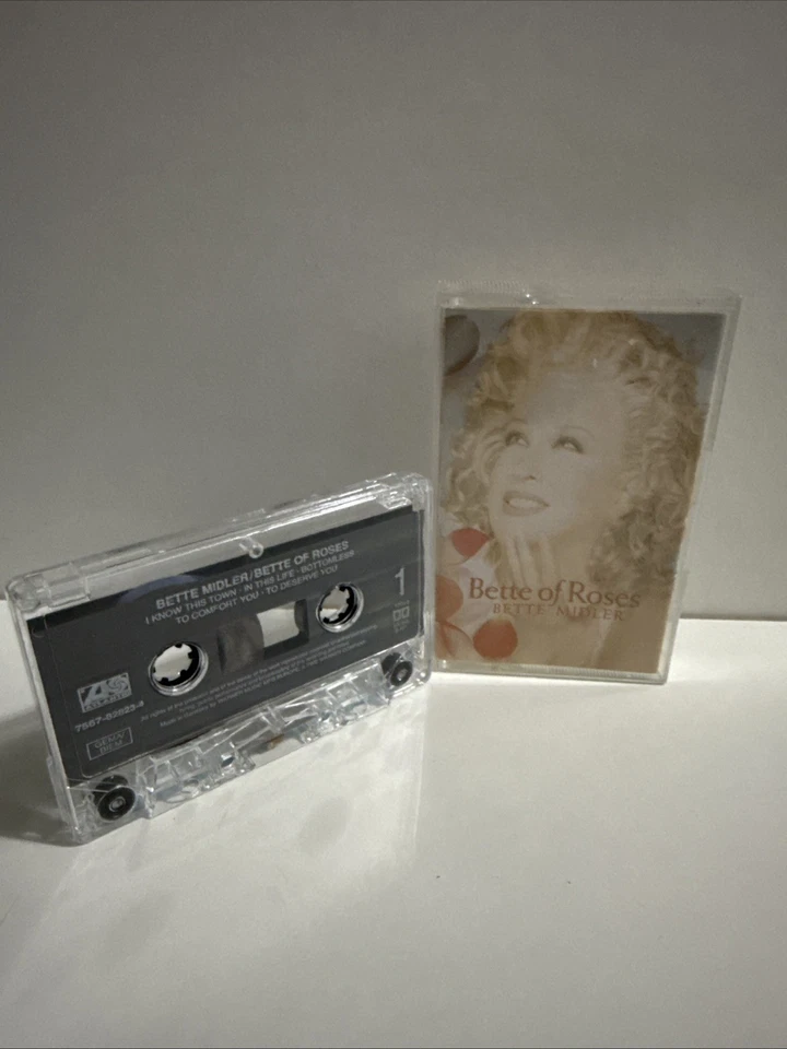 Bette Midler bette of Roses Cassette 1995 Atlantic Records-B5 - Image 3 of 4